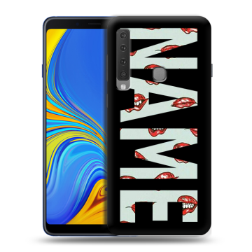 Пластиковый чехол на Samsung Galaxy A9 (2018) с принтом NAME
