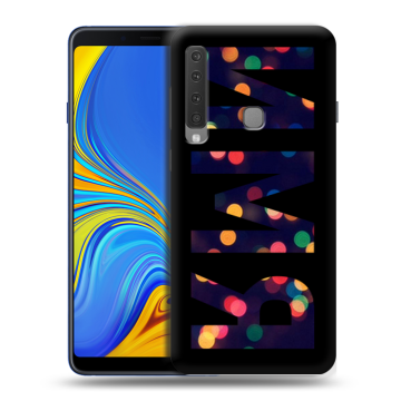 Пластиковый чехол на Samsung Galaxy A9 (2018) с принтом ИМЯ