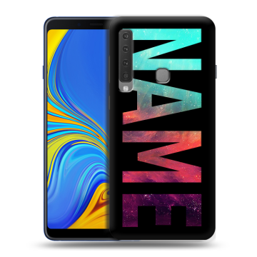Пластиковый чехол на Samsung Galaxy A9 (2018) с принтом NAME