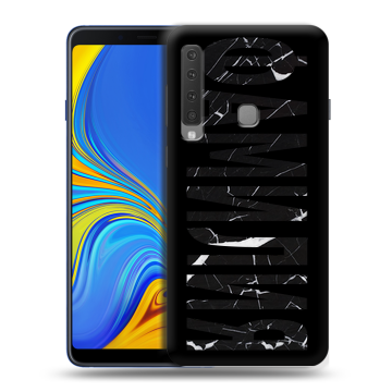 Пластиковый чехол на Samsung Galaxy A9 (2018) с принтом ФАМИЛИЯ