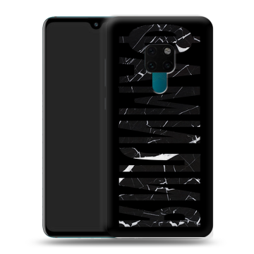 Силиконовый чехол на Huawei Mate 20 с принтом ФАМИЛИЯ