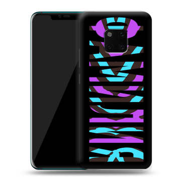 Пластиковый чехол на Huawei Mate 20 Pro с принтом ФАМИЛИЯ