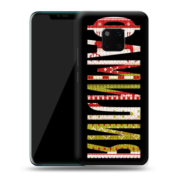 Пластиковый чехол на Huawei Mate 20 Pro с принтом ФАМИЛИЯ