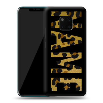 Пластиковый чехол на Huawei Mate 20 Pro с принтом NAME