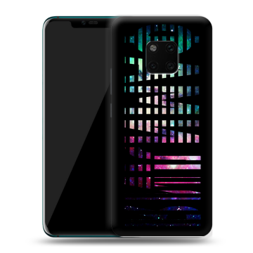 Пластиковый чехол на Huawei Mate 20 Pro с принтом ФАМИЛИЯ