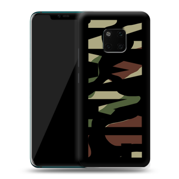 Пластиковый чехол на Huawei Mate 20 Pro с принтом NAME