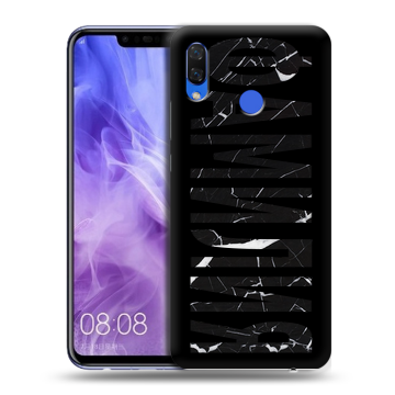 Силиконовый чехол на Huawei Nova 3i с принтом ФАМИЛИЯ