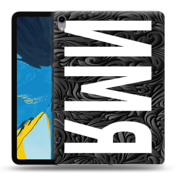 Силиконовый чехол на IPad Pro 11 с принтом ИМЯ