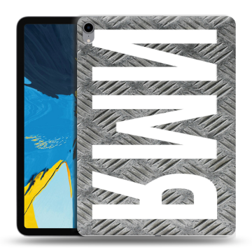Силиконовый чехол на IPad Pro 11 с принтом ИМЯ
