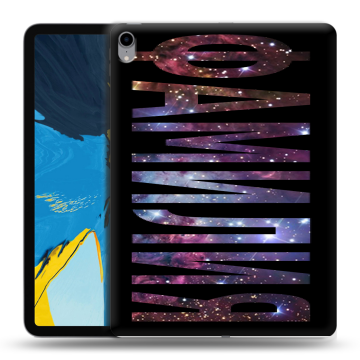 Силиконовый чехол на IPad Pro 11 с принтом ФАМИЛИЯ