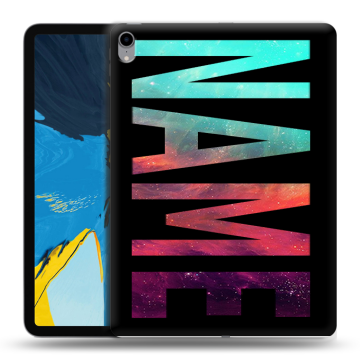 Силиконовый чехол на IPad Pro 11 с принтом NAME