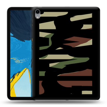 Силиконовый чехол на IPad Pro 11 с принтом NAME