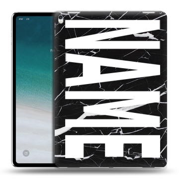 Силиконовый чехол на IPad Pro 12.9 (2018) с принтом NAME