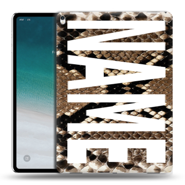 Силиконовый чехол на IPad Pro 12.9 (2018) с принтом NAME