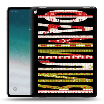 Силиконовый чехол на IPad Pro 12.9 (2018) с принтом ФАМИЛИЯ