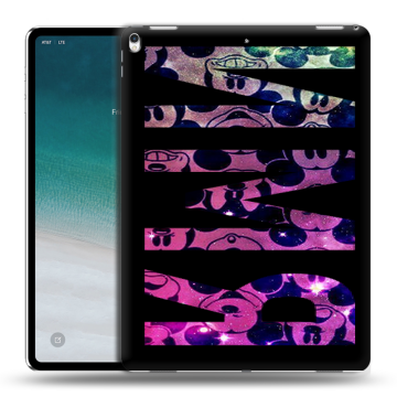 Силиконовый чехол на IPad Pro 12.9 (2018) с принтом ИМЯ