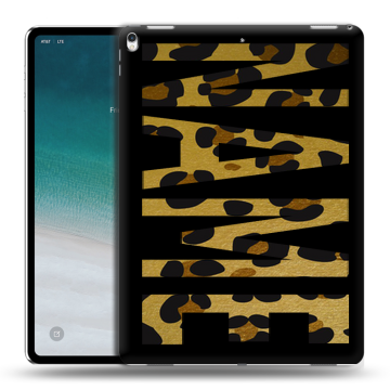 Силиконовый чехол на IPad Pro 12.9 (2018) с принтом NAME