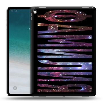 Силиконовый чехол на IPad Pro 12.9 (2018) с принтом ФАМИЛИЯ