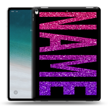 Силиконовый чехол на IPad Pro 12.9 (2018) с принтом NAME