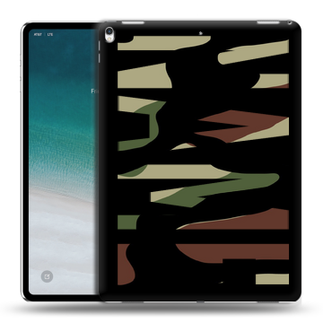 Силиконовый чехол на IPad Pro 12.9 (2018) с принтом NAME
