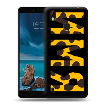 Силиконовый чехол на ZTE Blade A7 Vita с принтом ИМЯ