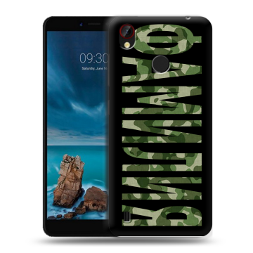 Силиконовый чехол на ZTE Blade A7 Vita с принтом ФАМИЛИЯ