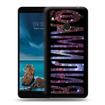 Силиконовый чехол на ZTE Blade A7 Vita с принтом ФАМИЛИЯ