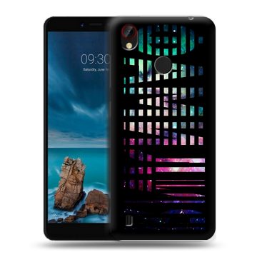 Силиконовый чехол на ZTE Blade A7 Vita с принтом ФАМИЛИЯ