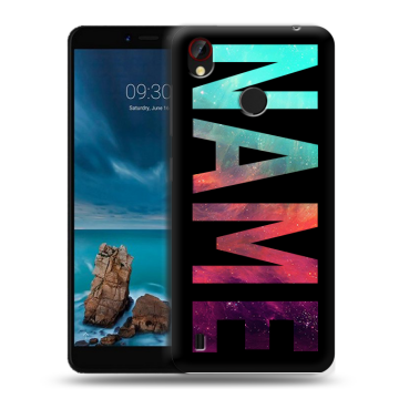 Силиконовый чехол на ZTE Blade A7 Vita с принтом NAME