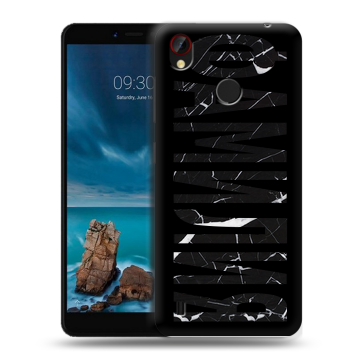 Силиконовый чехол на ZTE Blade A7 Vita с принтом ФАМИЛИЯ