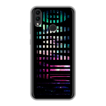 Силиконовый чехол на Huawei Honor 8C с принтом ФАМИЛИЯ