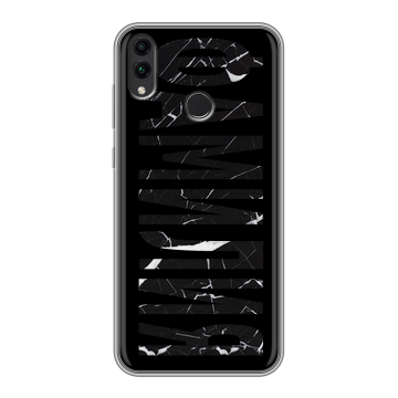 Силиконовый чехол на Huawei Honor 8C с принтом ФАМИЛИЯ