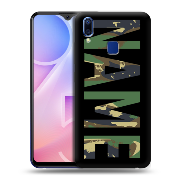 Пластиковый чехол на Vivo Y95 с принтом NAME