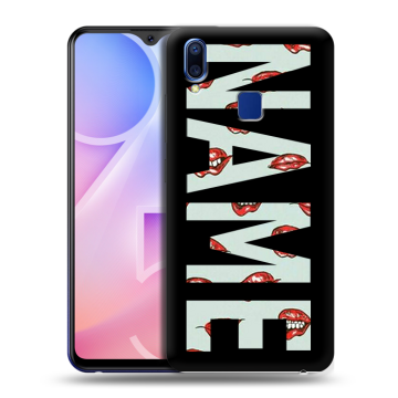Пластиковый чехол на Vivo Y95 с принтом NAME