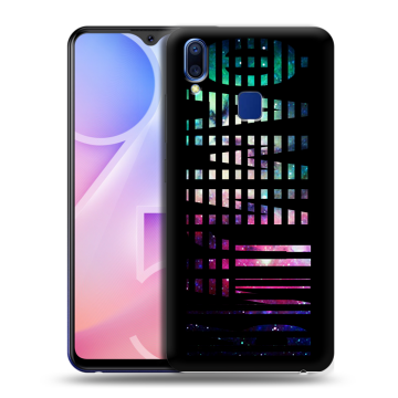 Пластиковый чехол на Vivo Y95 с принтом ФАМИЛИЯ
