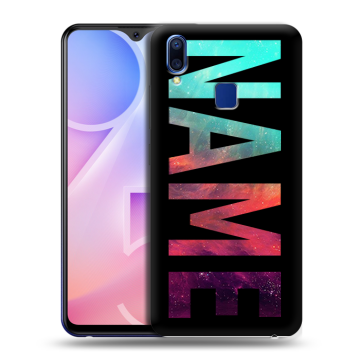 Пластиковый чехол на Vivo Y95 с принтом NAME