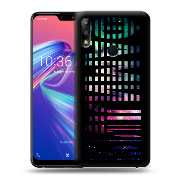 Силиконовый чехол на ASUS ZenFone Max Pro M2 с принтом ФАМИЛИЯ