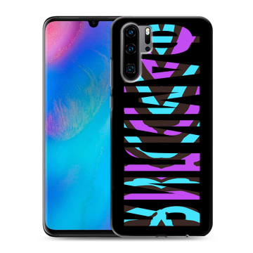 Силиконовый чехол на Huawei P30 Pro с принтом ФАМИЛИЯ