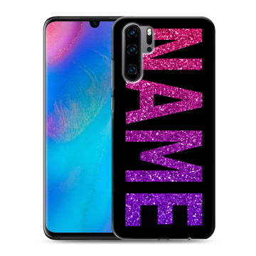 Силиконовый чехол на Huawei P30 Pro с принтом NAME
