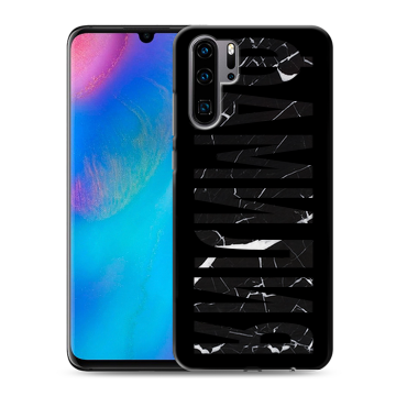Силиконовый чехол на Huawei P30 Pro с принтом ФАМИЛИЯ
