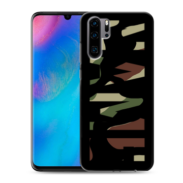 Силиконовый чехол на Huawei P30 Pro с принтом NAME
