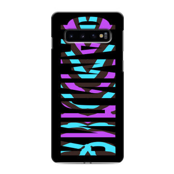 Силиконовый противоударный чехол на Samsung Galaxy S10 с принтом ФАМИЛИЯ