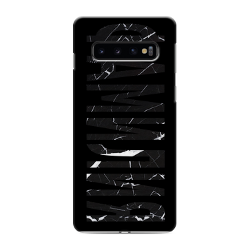 Силиконовый противоударный чехол на Samsung Galaxy S10 с принтом ФАМИЛИЯ