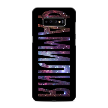 Силиконовый чехол на Samsung Galaxy S10 Plus с принтом ФАМИЛИЯ