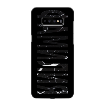 Силиконовый чехол на Samsung Galaxy S10 Plus с принтом ФАМИЛИЯ