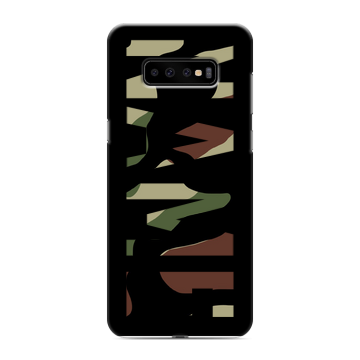Силиконовый чехол на Samsung Galaxy S10 Plus с принтом NAME