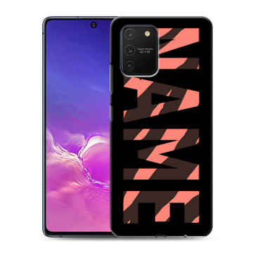 Силиконовый чехол на Samsung Galaxy S10 Lite с принтом NAME