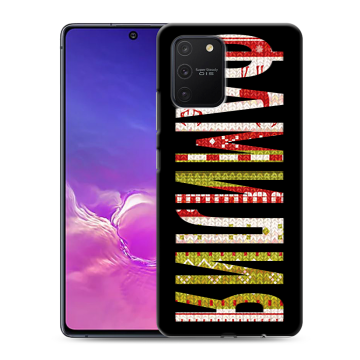 Силиконовый чехол на Samsung Galaxy S10 Lite с принтом ФАМИЛИЯ
