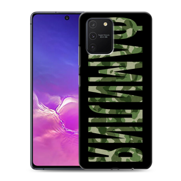 Силиконовый чехол на Samsung Galaxy S10 Lite с принтом ФАМИЛИЯ