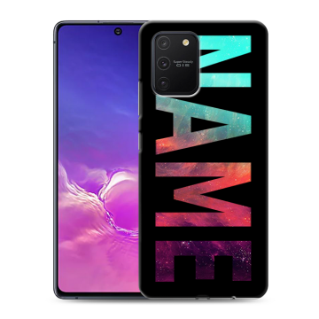 Силиконовый чехол на Samsung Galaxy S10 Lite с принтом NAME